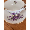 Image 12 : 7 English Bone China Cups and Saucers by Various Makers