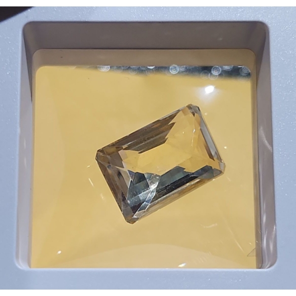 19.2 Carat Citrine- Authentic with Certificate ( Estimated Value $1000)