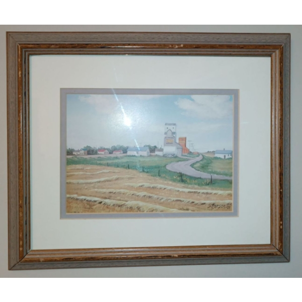 Sharon Larson's 2001 "One Last Time" Oil On Canvas  17" x 14" tall