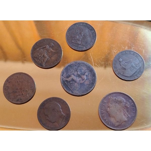 Antique Foreign Currency Collection 1800s