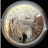 Image 2 : 2006 $5 White Tailed Deer Stamp & Fine Silver Coin Set 28 Grams