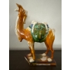Chinese Tang Style Sancai Majolica Glazed Pottery Ceramic Camel Figure 11T