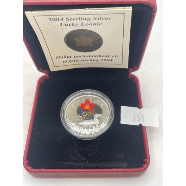 2004 7g .925 Lucky Loonie 