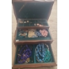 Image 1 : Jewelry Box w/ Fashion Necklaces and Earrings