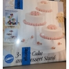 Image 2 : 3 Tier Cake Stand and Plastic Molds