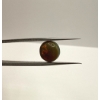 2.32ct Round Cut Welo Faceted Black Smoked Opal 9.77mmx9.69mmx4.51mm
