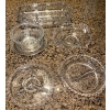 Image 1 : 'Candlewick' Pattern Vintage Serving Set ft/ Signature Glass Bead Rims 