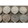 Image 3 : Canadian 25-cent Pieces 80% Silver 64.13 Grams