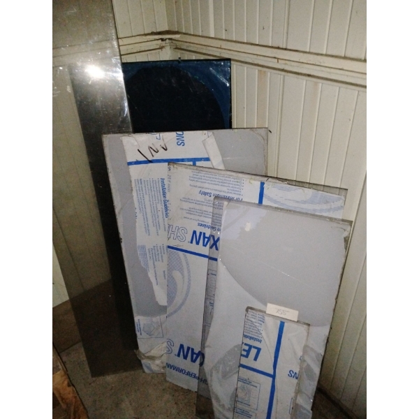Assorted Plexi Glass & More