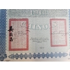 Image 3 : Vintage 1913 Chinese Republic Lung-Tsing-U-Haï Railway Gold Bonds.