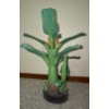 Image 3 : Rainforest Hand Carved Wooden Banana Tree - 16T (Missing one small Piece on Back) 