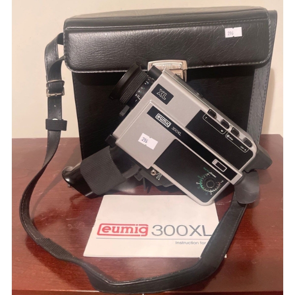 XL EUMIC 300XL Super 8 Video Camera w/ Case