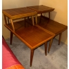 Image 2 : Two Telephone Table Matching Bed side Tables ( Two Tiered)  17x27x26"tall