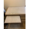 Image 2 : Wooden Desk With Partial Roll-Top Design and Contents