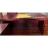 Image 1 : Thick High Quality Wooden Desk w/ Contents (Heavy, Bring Help) - 70W, 35D, 30T