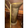 Image 2 : Vintage Brass Coal Scuttle & 5 Kan Brass Umbrella Stand Or Coal Hod- Entryway Decor
