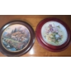 Image 3 : Framed Limited Edition Collectible Floral & Cottage Plates  