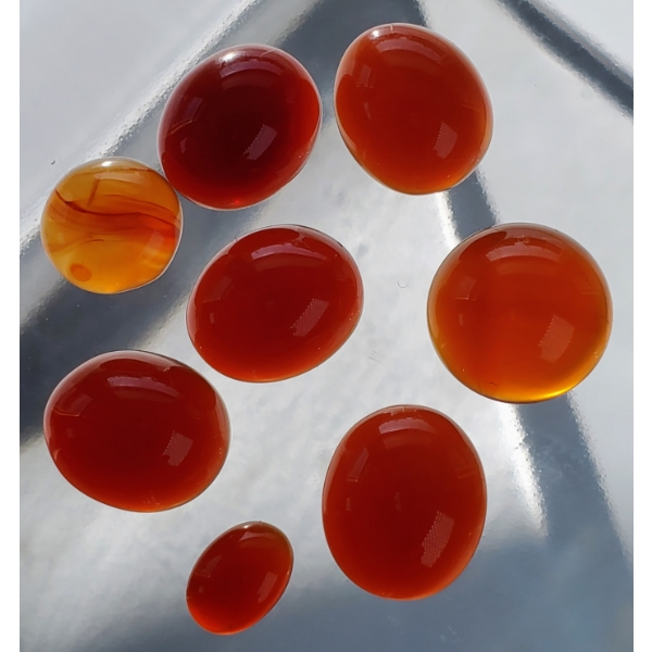 Carnelian Parcel (35.9 ct total, largest 12×10×6 mm)