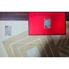 Image 2 : 999% Pure Silver 26g Kabuki Juhachiban Yanone Ingot with Presentation Booklet