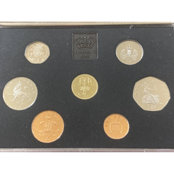 United Kingdom 1985 Proof Coin Collection by The Royal Mint