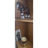 Image 9 : Decor: Embroidery Above Fireplace 20 X 17, Blue Brandy Glass 15 T, Drink Train 12 x 11 and More! 