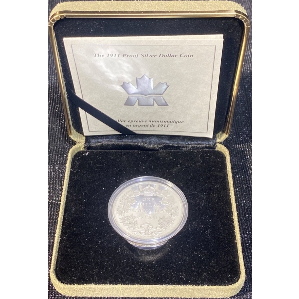 Canadian Proof 100th Anniversary Silver Dollar