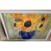 Image 6 : Wall Art: Riverside Print 20 X 16, Church Drawing 14.5 X 19, Sunflower Painting 26 X 20