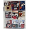 Image 2 : Two Binder Pages of Hockey Memorabilia Collector Cards