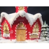 Image 2 : Coca Cola Polar Bear Village Collection " Village School" and Classic Tree Ornaments