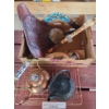 Image 1 : Copper Kettle, Den Den Daiko, Leather & Nazca Line Tripod Leather Seat Topper