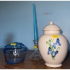 Image 3 : Collectible Ornaments w/ Music Box & Mini Pieces Plus Candles & Vase & Bowl  8"tall Music Box