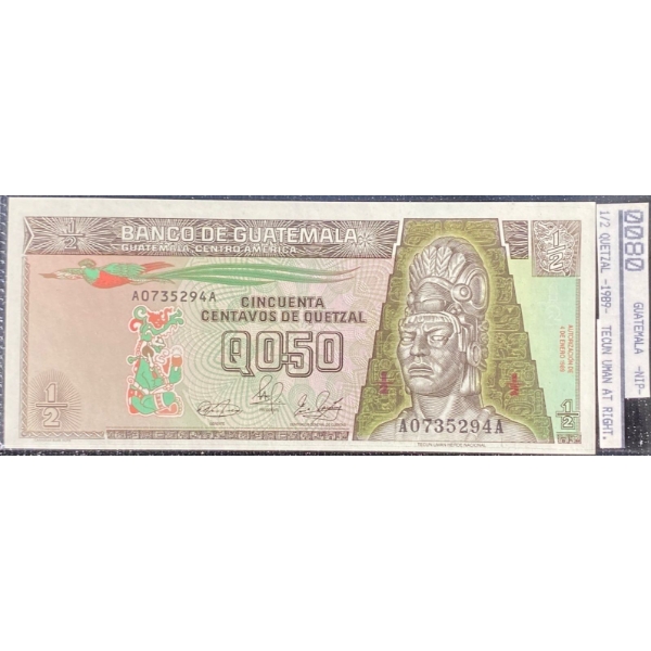 Collectable Guatemalan Paper Money