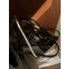 Image 8 : Two Wooden Shelving Unit with Assorted Electronics and Accessories