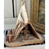 Image 4 : Birch Bark Scenario - Teepee Canoe w/ Occupant 8T & Gustave Brianski - Longhorn Cattle size