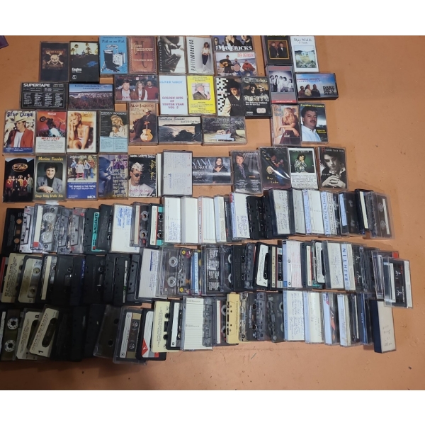 Cassette Tapes Including: Electric Light Orchestra, Elton John, Patty Loveless, Eagles and More!