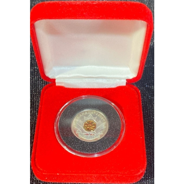2004 Canadian 25-cent Remembrance Poppy Coin