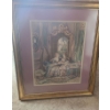 Image 1 : Framed Tapestry Style of Ladies in Parlour Scene 36 X 41