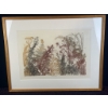 Image 1 : Mary Jo Major Copper Plate Etching "Wolf Creek Flora II" 1994