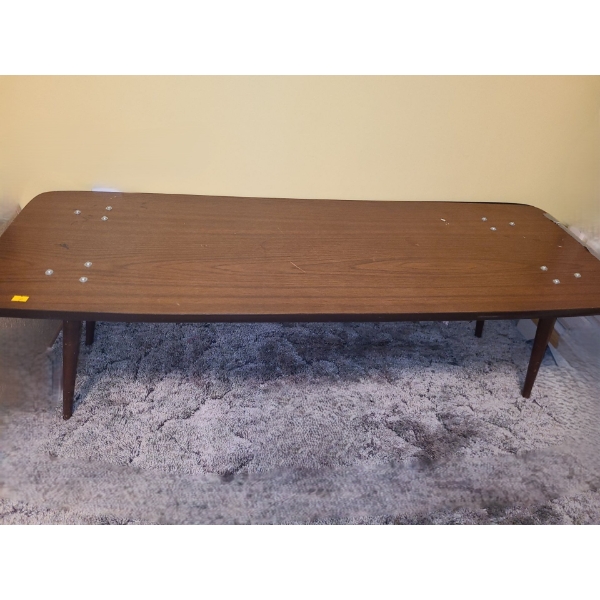 Vintage Coffee Table 48 W, 18 D, 14 T 