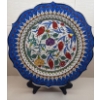 Image 4 : Hand Painted Turkish Iznik Art Pottery Plates - Traditional Design 16"diameter