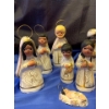 Image 2 : Hand Carved Nativity Scenario 6T Gold Trims