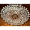 Image 2 : Crystal Footed Bowls, & Lamp Shade For Antique Lamp (12"diameter)