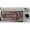 Image 3 : 1996 Canada's $2 Uncirculated Coin, Bank Note & Stamp Set