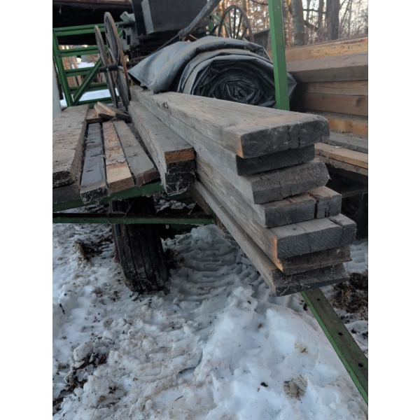 Lumber Shop - 7 - 2"x 6" Pieces Of Lumber - 18 Feet Long 