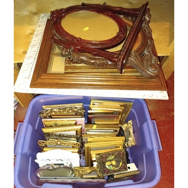 Bin Full of Picture Frames. Bin NOT Included 