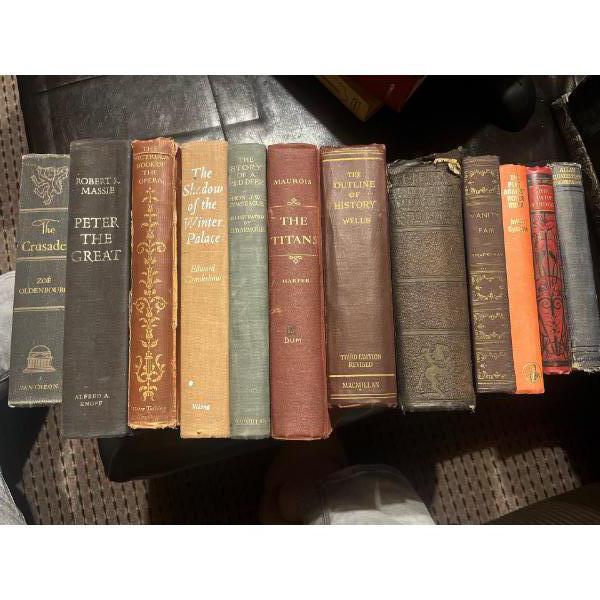 Collection of Books from the early 1900s .12 in Total 