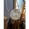 Image 3 : lamps one with pinwheel crystal globe power cord needs fixed pink doll lamp and Dutch windmill lamp 
