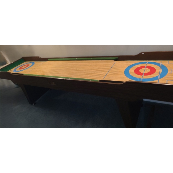 Vintage Playmaster by National Shuffleboard Table 141 W, 28.5 D, 44 T 