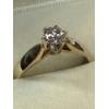 Image 1 : Tiffany 14K Solitaire Engagement Ring 1 x .39ct Natural SI1 GH Cut Class 1