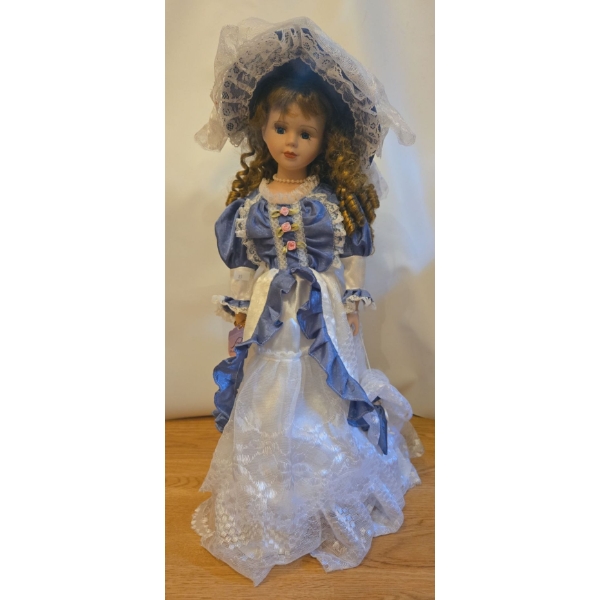 Porcelain Doll from Ashley Bell (Arm Needs Repair) - 22T 